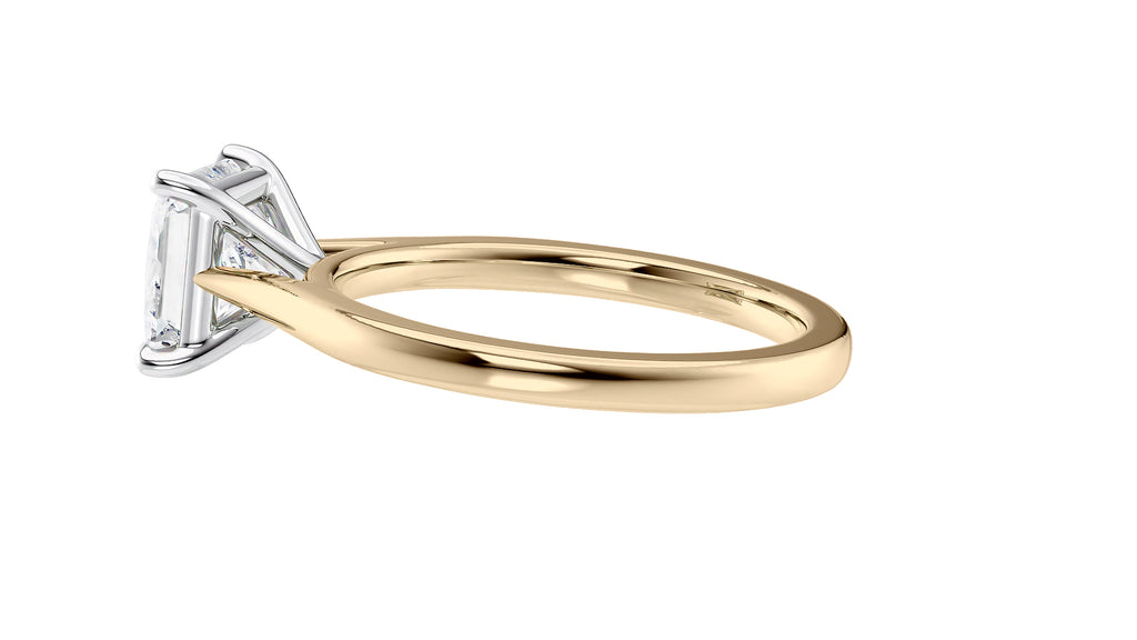 Princess Cut Solitaire Diamond Engagement Ring