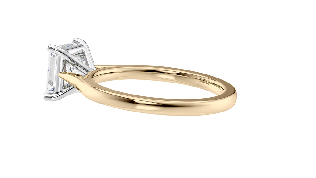 Princess Cut Solitaire Diamond Engagement Ring