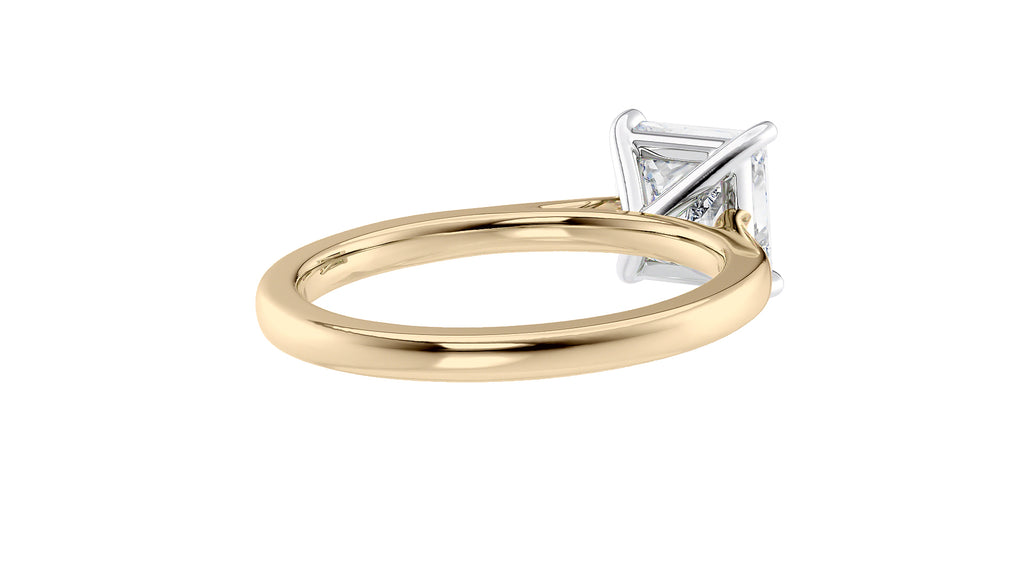 Princess Cut Solitaire Diamond Engagement Ring