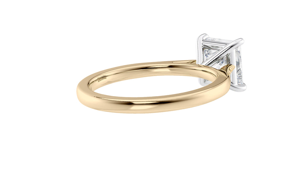 Princess Cut Solitaire Diamond Engagement Ring