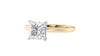 Princess Cut Solitaire Diamond Engagement Ring