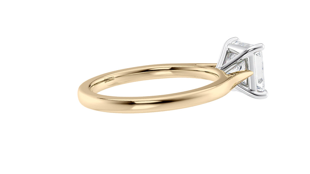 Princess Cut Solitaire Diamond Engagement Ring