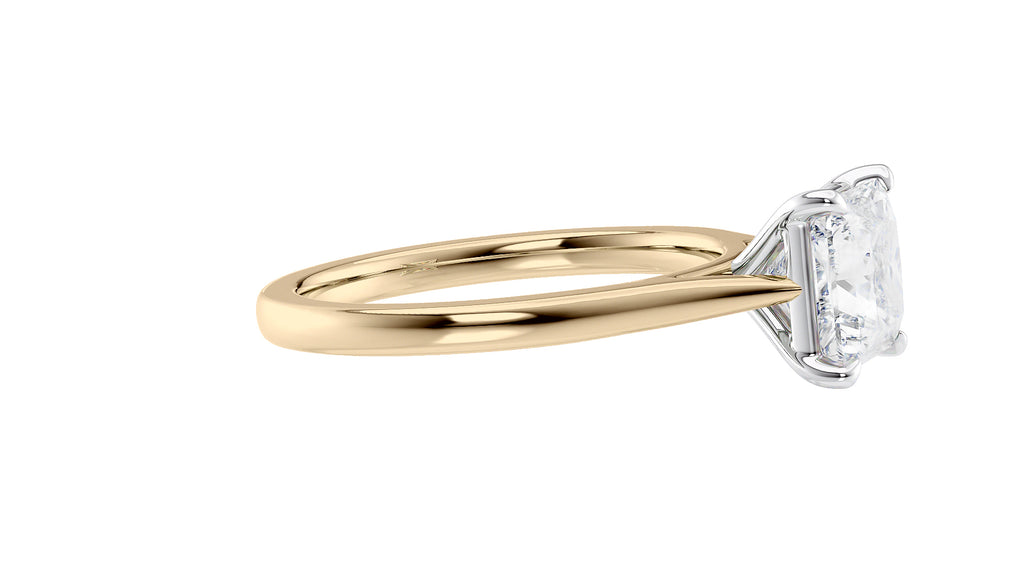 Princess Cut Solitaire Diamond Engagement Ring