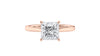 Princess Cut Solitaire Diamond Engagement Ring