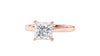 Princess Cut Solitaire Diamond Engagement Ring