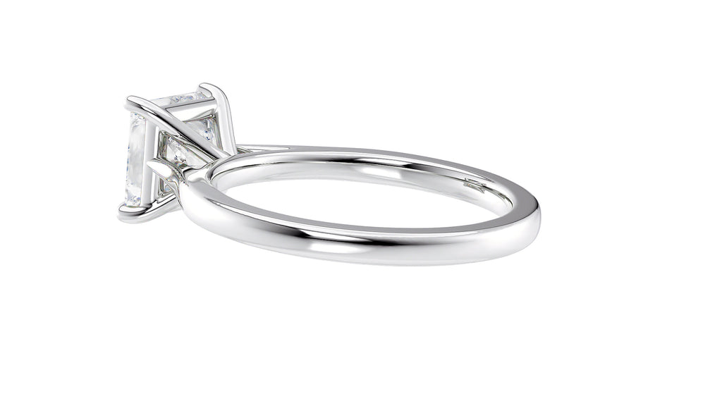 Princess Cut Solitaire Diamond Engagement Ring
