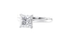 Princess Cut Solitaire Diamond Engagement Ring