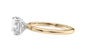 Radiant Cut Solitaire East-West Diamond Engagement Ring