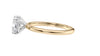 Radiant Cut Solitaire East-West Diamond Engagement Ring