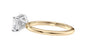 Radiant Cut Solitaire East-West Diamond Engagement Ring