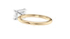 Radiant Cut Solitaire East-West Diamond Engagement Ring