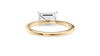 Radiant Cut Solitaire East-West Diamond Engagement Ring