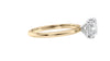 Radiant Cut Solitaire East-West Diamond Engagement Ring