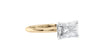 Radiant Cut Solitaire East-West Diamond Engagement Ring