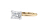 Radiant Cut Solitaire East-West Diamond Engagement Ring