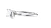 Radiant Cut Solitaire East-West Diamond Engagement Ring