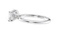 Radiant Cut Solitaire East-West Diamond Engagement Ring