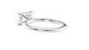 Radiant Cut Solitaire East-West Diamond Engagement Ring