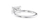 Radiant Cut Solitaire East-West Diamond Engagement Ring