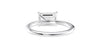 Radiant Cut Solitaire East-West Diamond Engagement Ring