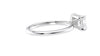 Radiant Cut Solitaire East-West Diamond Engagement Ring