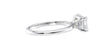 Radiant Cut Solitaire East-West Diamond Engagement Ring