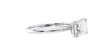 Radiant Cut Solitaire East-West Diamond Engagement Ring
