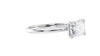 Radiant Cut Solitaire East-West Diamond Engagement Ring
