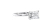 Radiant Cut Solitaire East-West Diamond Engagement Ring