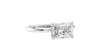 Radiant Cut Solitaire East-West Diamond Engagement Ring