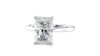 Radiant Cut Solitaire Diamond Engagement Ring