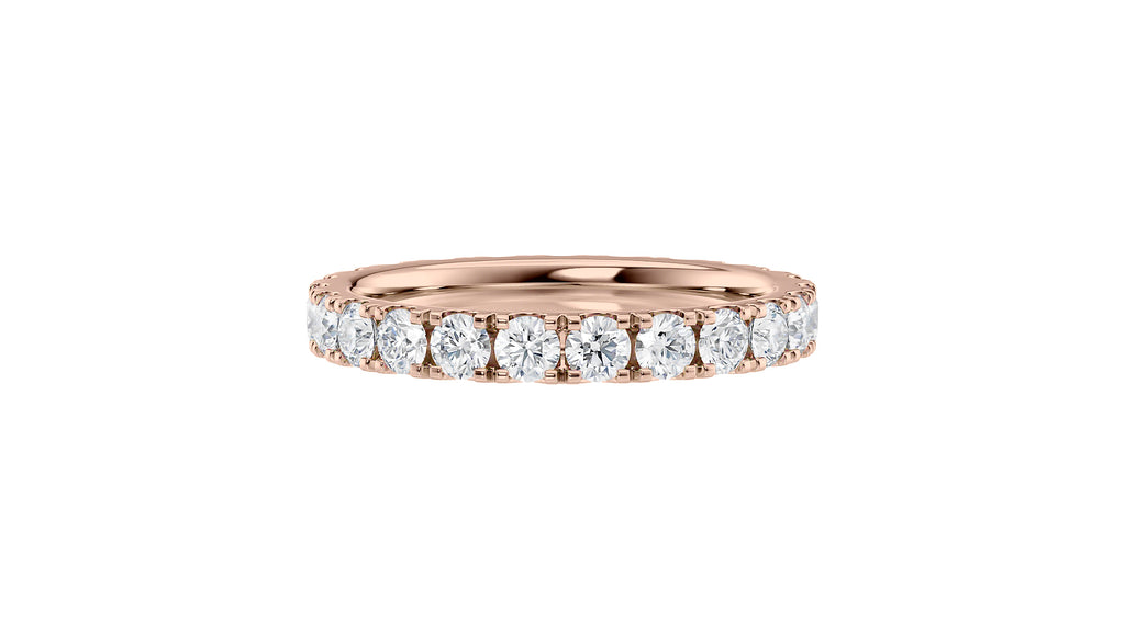 Have & Hold Rose Gold Diamond Eternity Ring