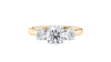 3 Stone Diamond Engagement Ring