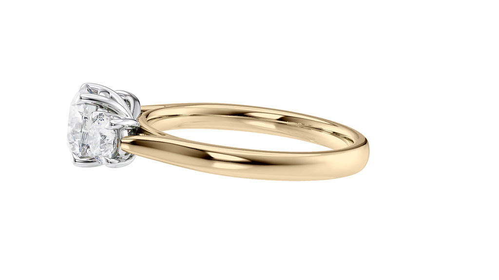 3 Stone Diamond Engagement Ring