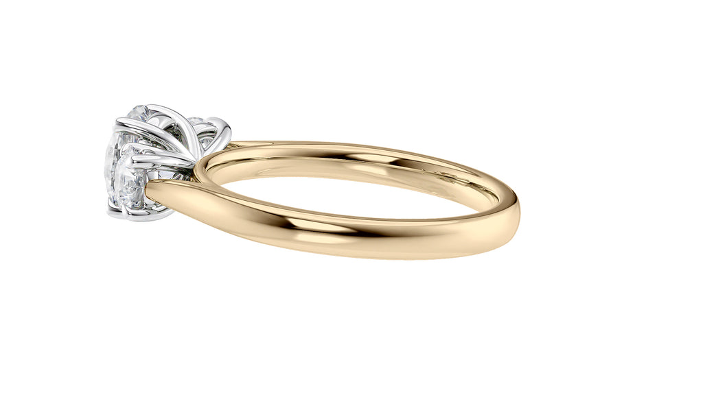 3 Stone Diamond Engagement Ring