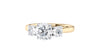 3 Stone Diamond Engagement Ring