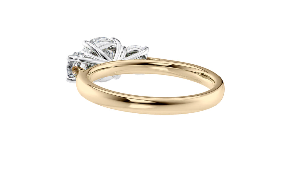 3 Stone Diamond Engagement Ring