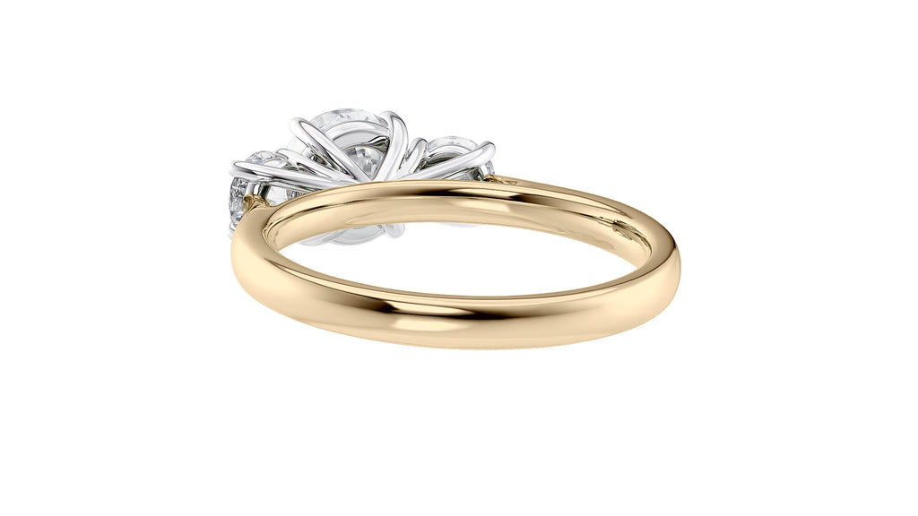 3 Stone Diamond Engagement Ring