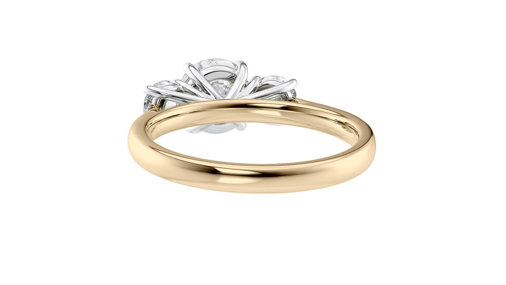 3 Stone Diamond Engagement Ring