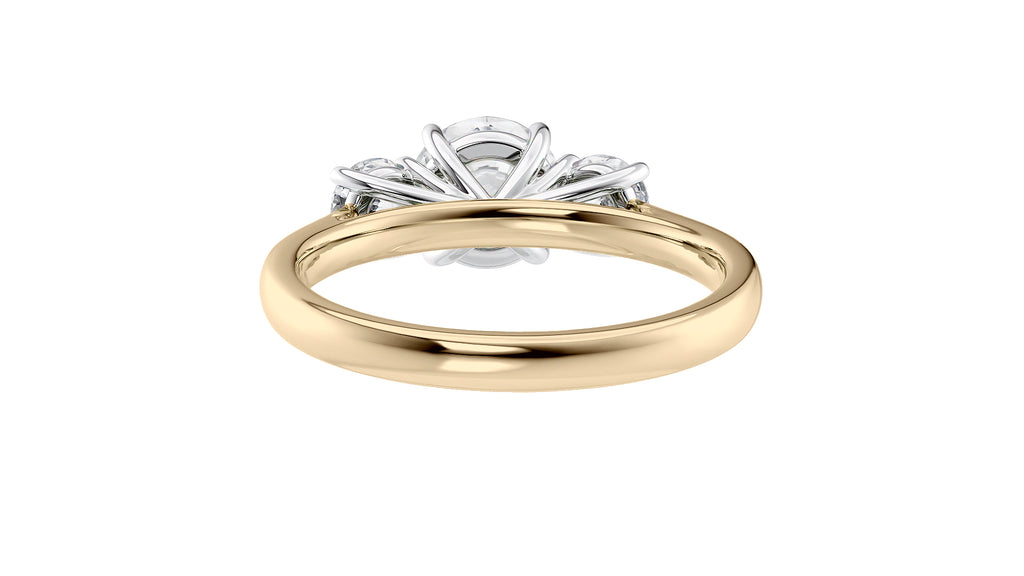 3 Stone Diamond Engagement Ring