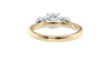 3 Stone Diamond Engagement Ring