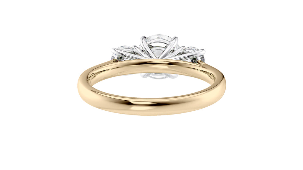 3 Stone Diamond Engagement Ring