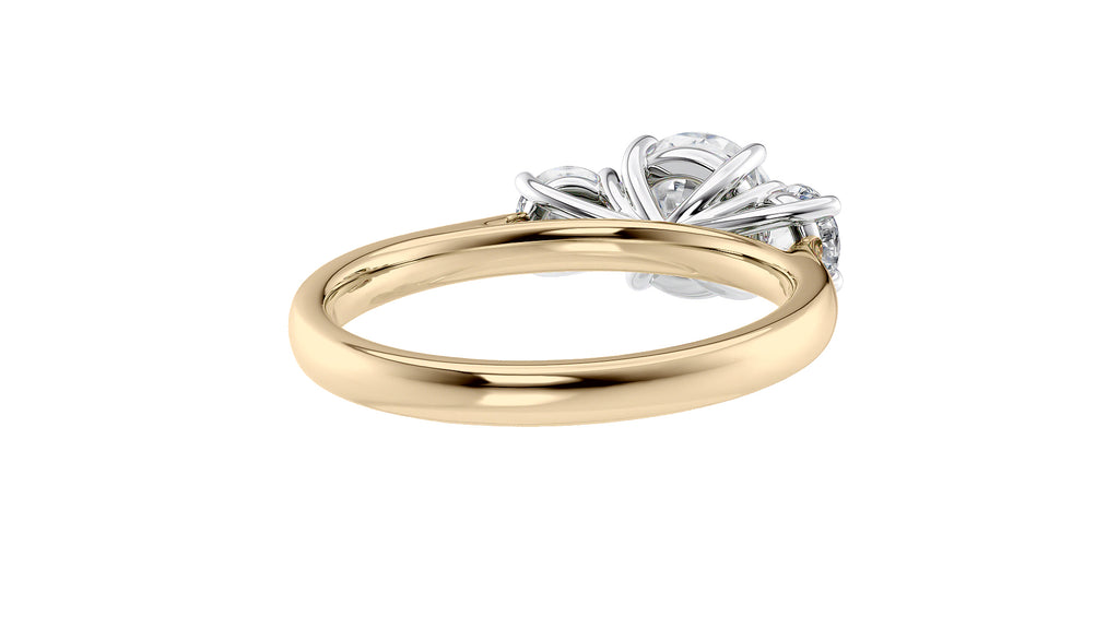 3 Stone Diamond Engagement Ring
