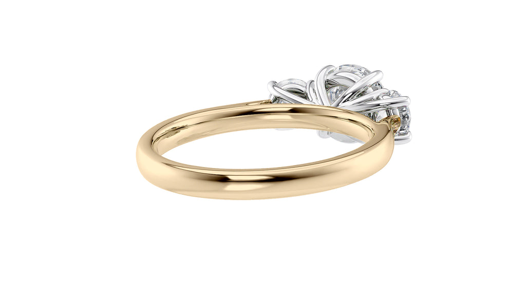 3 Stone Diamond Engagement Ring
