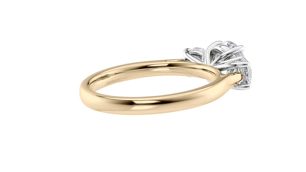 3 Stone Diamond Engagement Ring