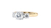 3 Stone Diamond Engagement Ring