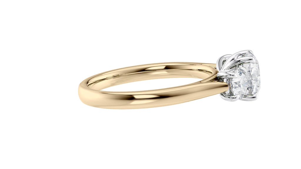 3 Stone Diamond Engagement Ring