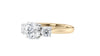 3 Stone Diamond Engagement Ring