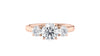 3 Stone Diamond Engagement Ring