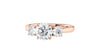 3 Stone Diamond Engagement Ring